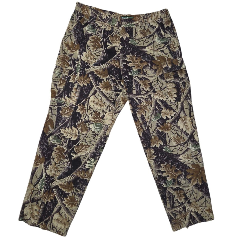 Master Sportsman Camo Hunting Pants‎ Mens 40x31 Adjustable Waist Outdoor Cargo